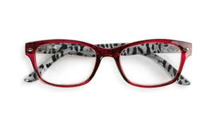 NEW Red Cheetah Readers +1.75 with Microfiber Cloth Case1004250406