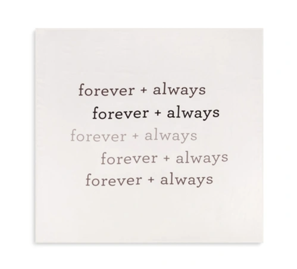 NEW Forever & Always Wall Backdrop 1004500187