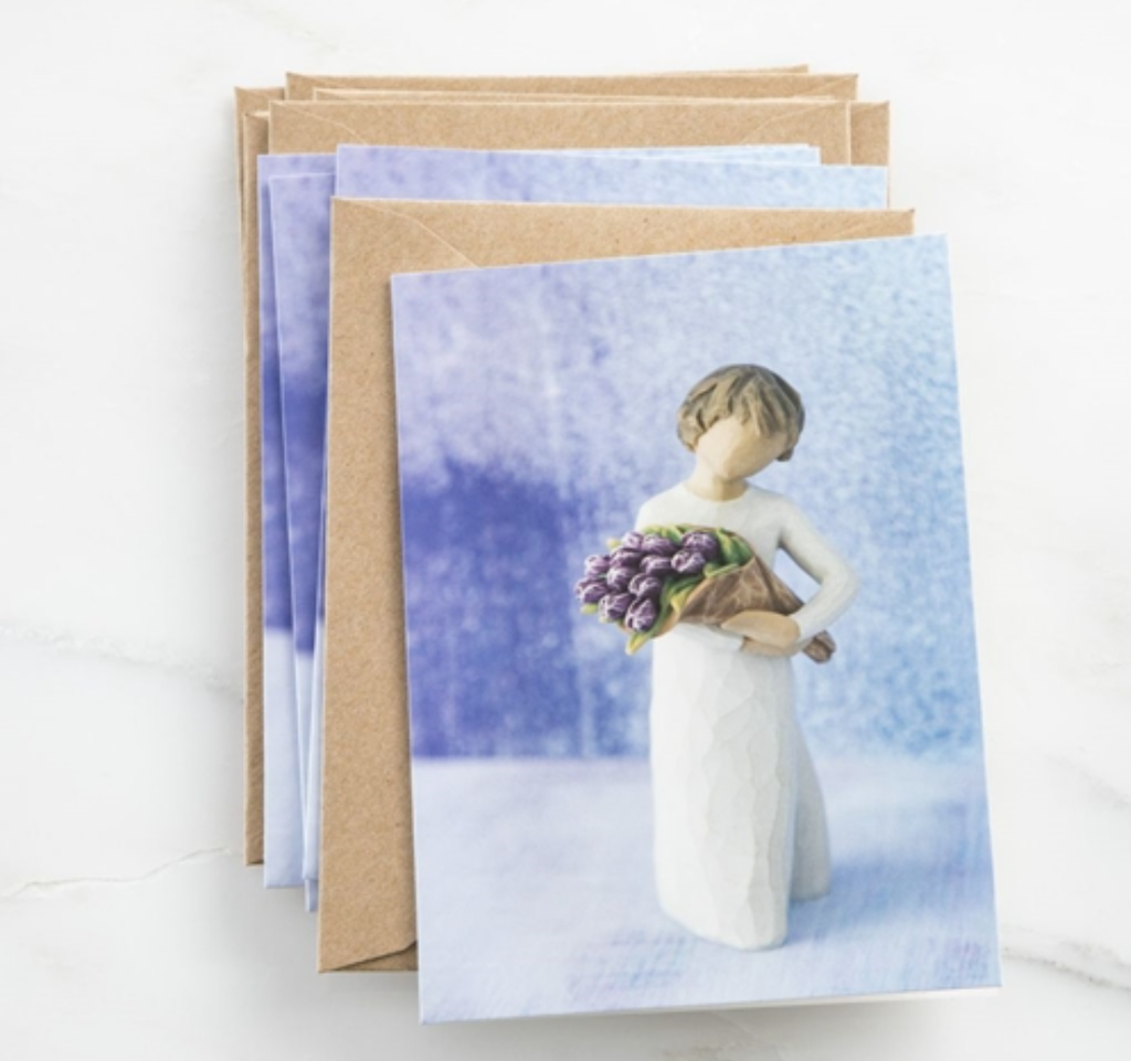 NEW Willow Tree, Surprise Notecards - (Pack of 8) 27839