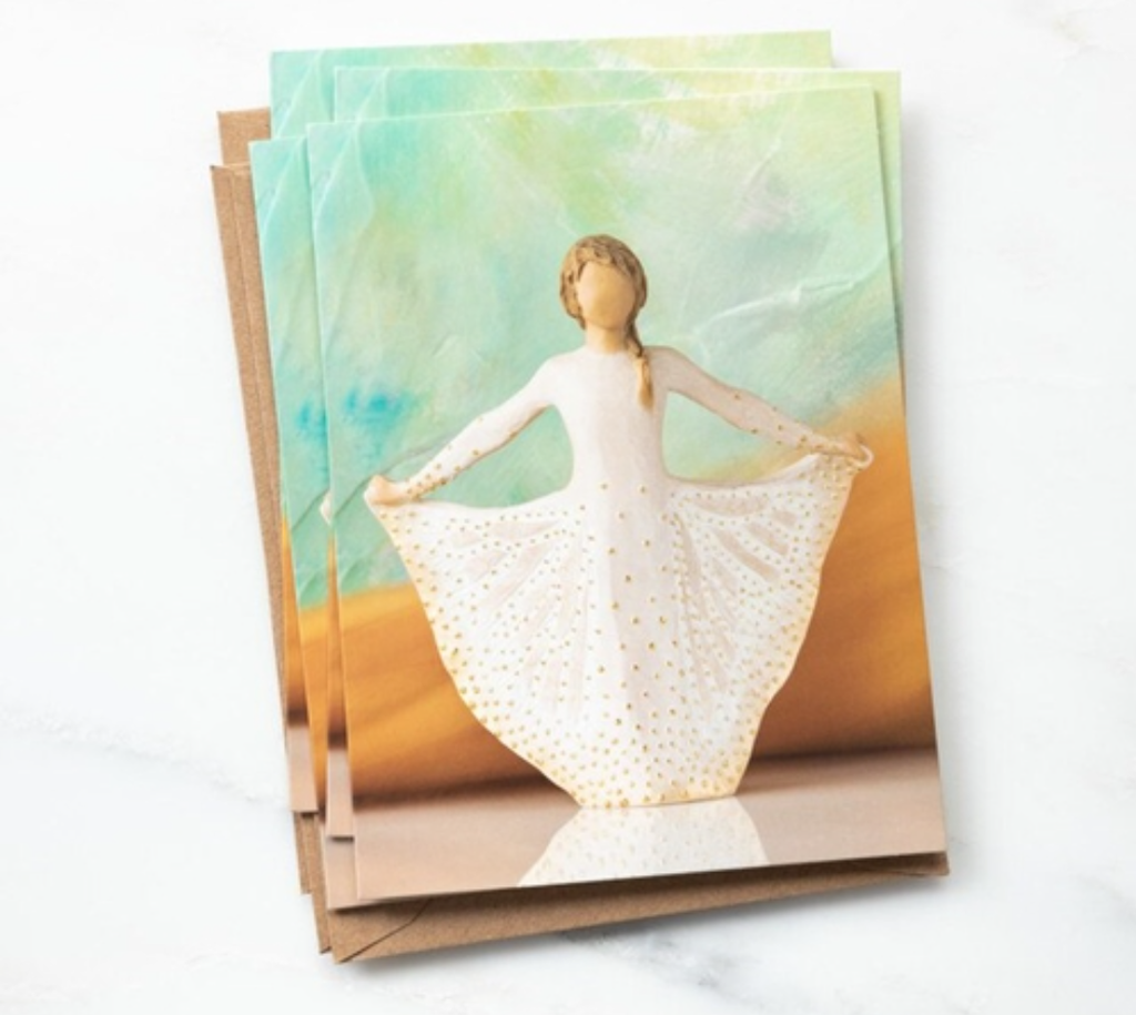 NEW Willow Tree, Butterfly Notecards - (Pack of 8) 27927