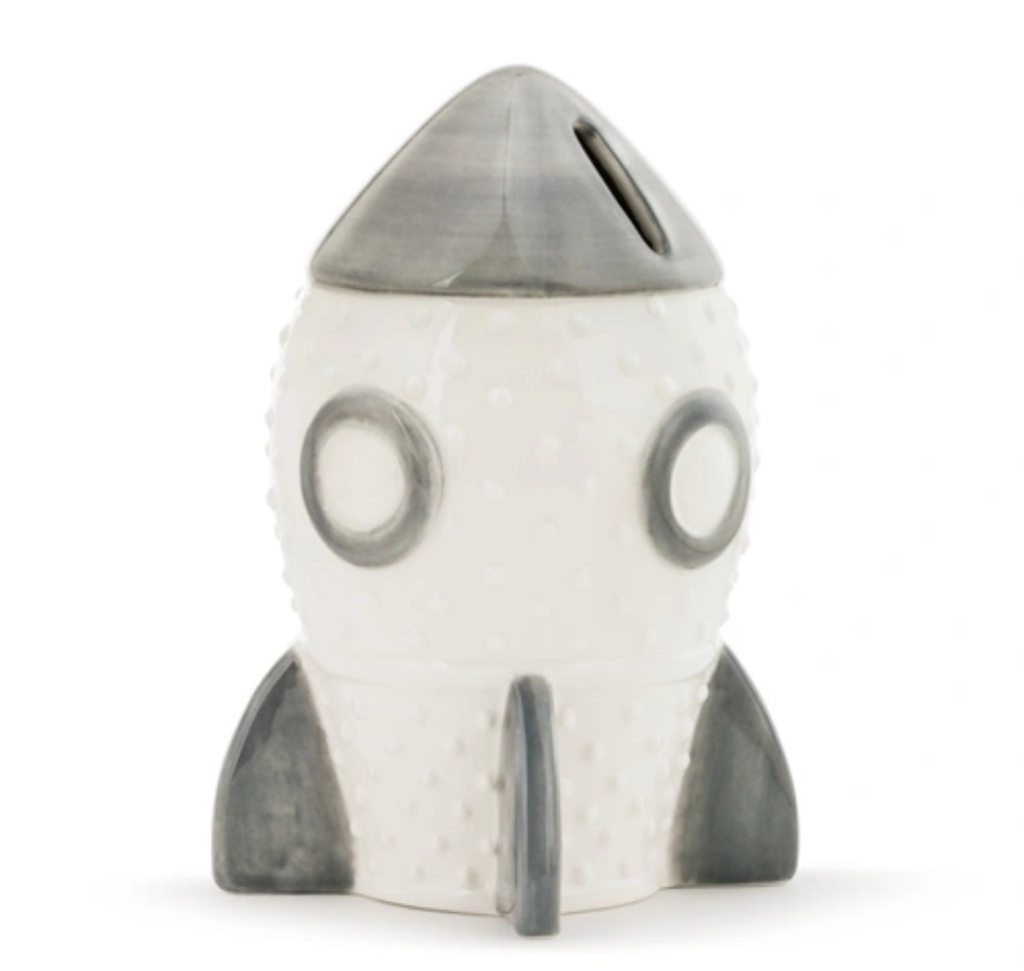 NEW Rocket Ship Bank 5004701257