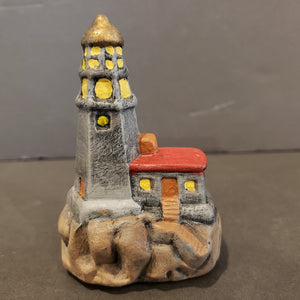 Ceramic Lighthouse Figurine