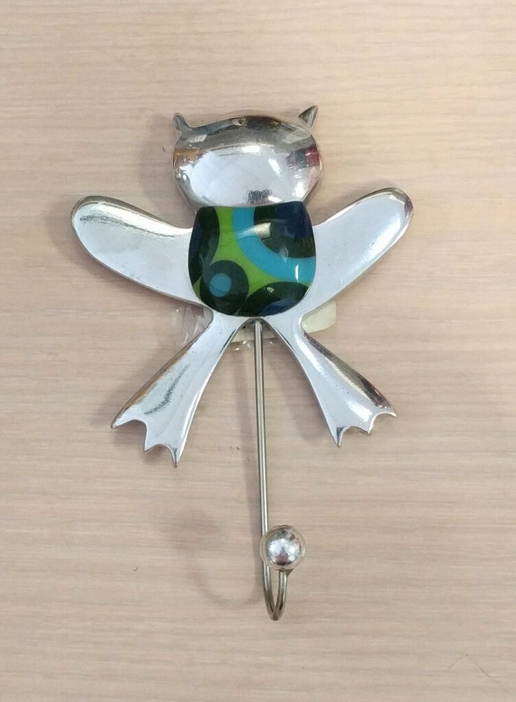 NEW Aluminum Magnet with Key Hook - Frog