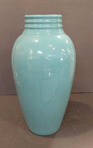 15.5" Light Blue Ceramic Vase