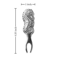 Load image into Gallery viewer, NEW Set of 4 Seahorse Cocktail Forks - 13454
