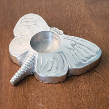Load image into Gallery viewer, NEW Cast Aluminum Butterfly Votive Candle Holder - 1310
