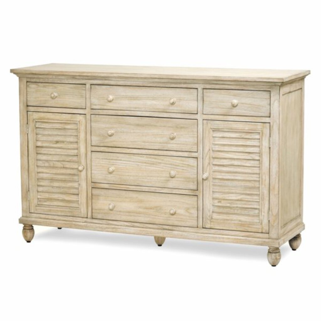NEW Tortuga 6 Drawer/2 Door Dresser - Beach Sand *NS