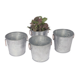 NEW Tin Planter - 2876