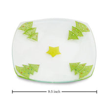 Load image into Gallery viewer, NEW Set of 4 Christmas Tree Dinner Plates - 655074
