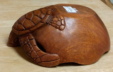 Load image into Gallery viewer, NEW Acacia Wood Carved Turtle Bowl TB30S
