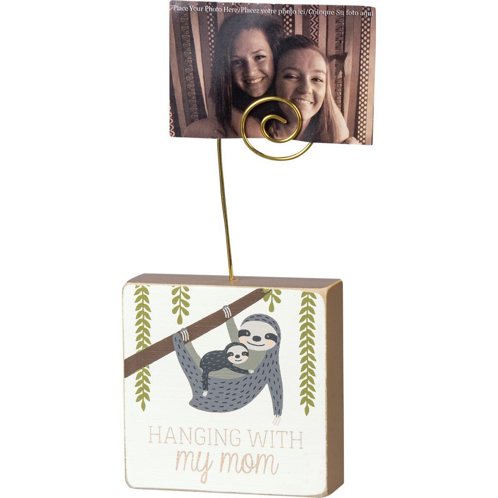 NEW Photo Block - Hanging With My Mom - 100916