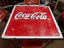 Load image into Gallery viewer, Vintage Coca-Cola Cafe Table &amp; 4 Chairs from Mexico
