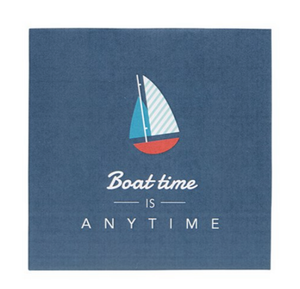 NEW Pack 3-ply (20) Cocktail Napkins - Harman - Boat Time #9328242C