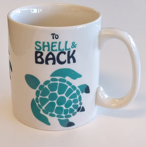 NEW Ombre Sea Turtle Mug - To Shell & Back 11360