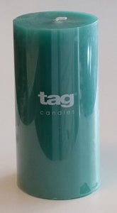 NEW 6" 80-Hour Pillar Candle by tag g12697 Turquoise