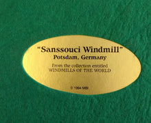 Load image into Gallery viewer, Danbury Mint &quot;Sanssouci Windmill&quot; Potsdam, Germany
