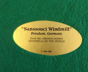 Danbury Mint "Sanssouci Windmill" Potsdam, Germany