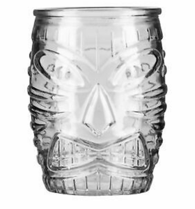 NEW Tiki Face Drinking Glass 16 oz.