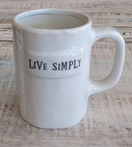 NEW Artisan Home Mug - Live Simply