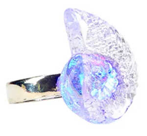 NEW 4-Pc SET LED Napkin Rings - Sea Shell 2853300