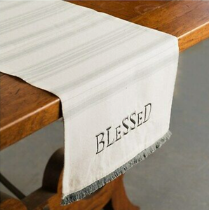NEW 96" Table Runner - Blessed 83999