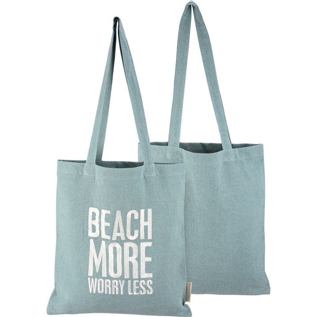 NEW Tote - Beach More Worry Less - 110074
