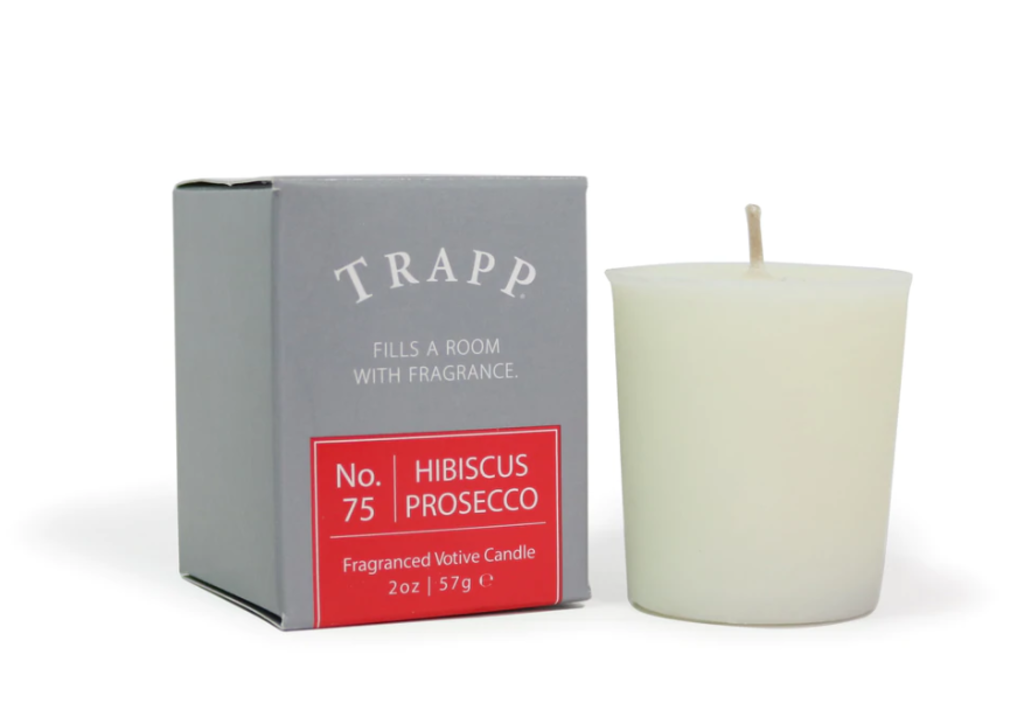 NEW Trapp Fragrances No. 75 Hibiscus Prosecco 2oz. Votive Candle