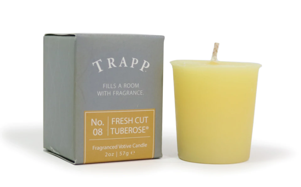 NEW Trapp Fragrances No. 08 Fresh Cut Tuberose 2oz. Votive Candle