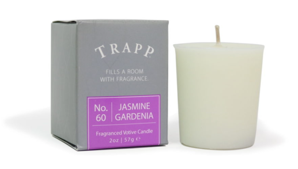 NEW Trapp Fragrances No. 60 Jasmine Gardenia 2oz. Votive Candle