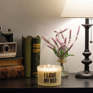 NEW Jar Candle - I Love My Bed - 111610
