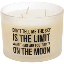 Load image into Gallery viewer, NEW Jar Candle - Don&#39;t Tell Me The Sky Is The Limit - 111614
