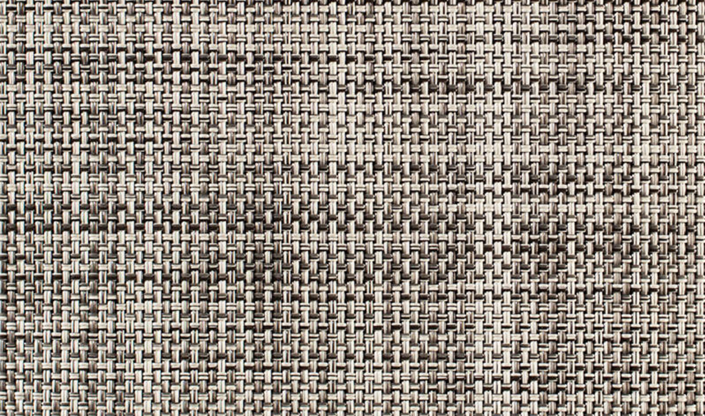NEW Chilewich Mini Basketweave Woven Floor Mat - Gravel - 46