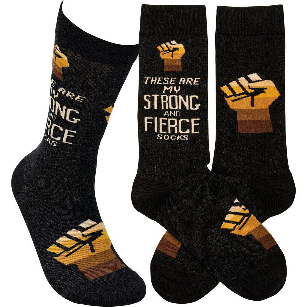 NEW Socks - These Are My Strong And Fierce Socks - 113099