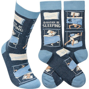 NEW Socks - I'd Rather Be Sleeping - 113102