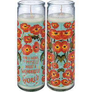 NEW Jar Candle - What A Wonderful World - 109464
