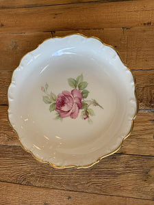 Vintage Schumann Porcelain Bowl - La Vie En Rose