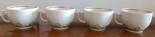 Load image into Gallery viewer, SET 4-pc Gardner Verbilki Porcelain Tea Cups
