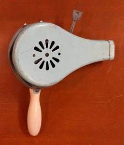 Vintage Turquoise Miracle Vac Hair Dryer for Decor - As Found