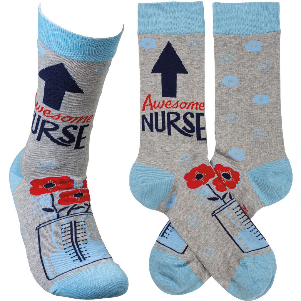 NEW Socks - Awesome Nurse - 39435