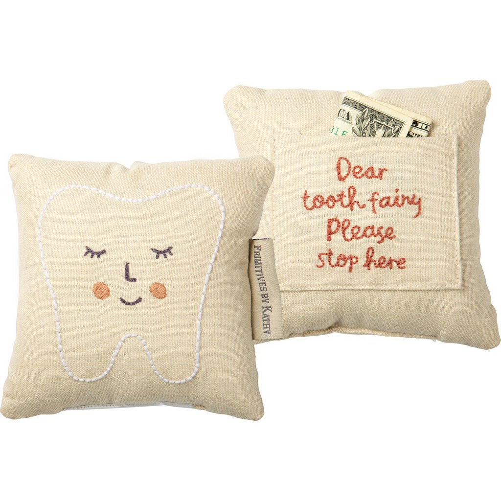 NEW Pillow - Tooth Fairy Pink - 104976