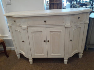 NEW Distressed White Sideboard - FR808