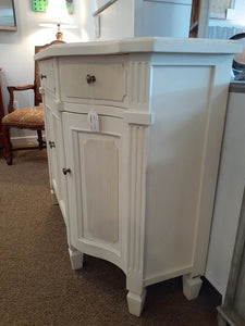 NEW Distressed White Sideboard - FR808