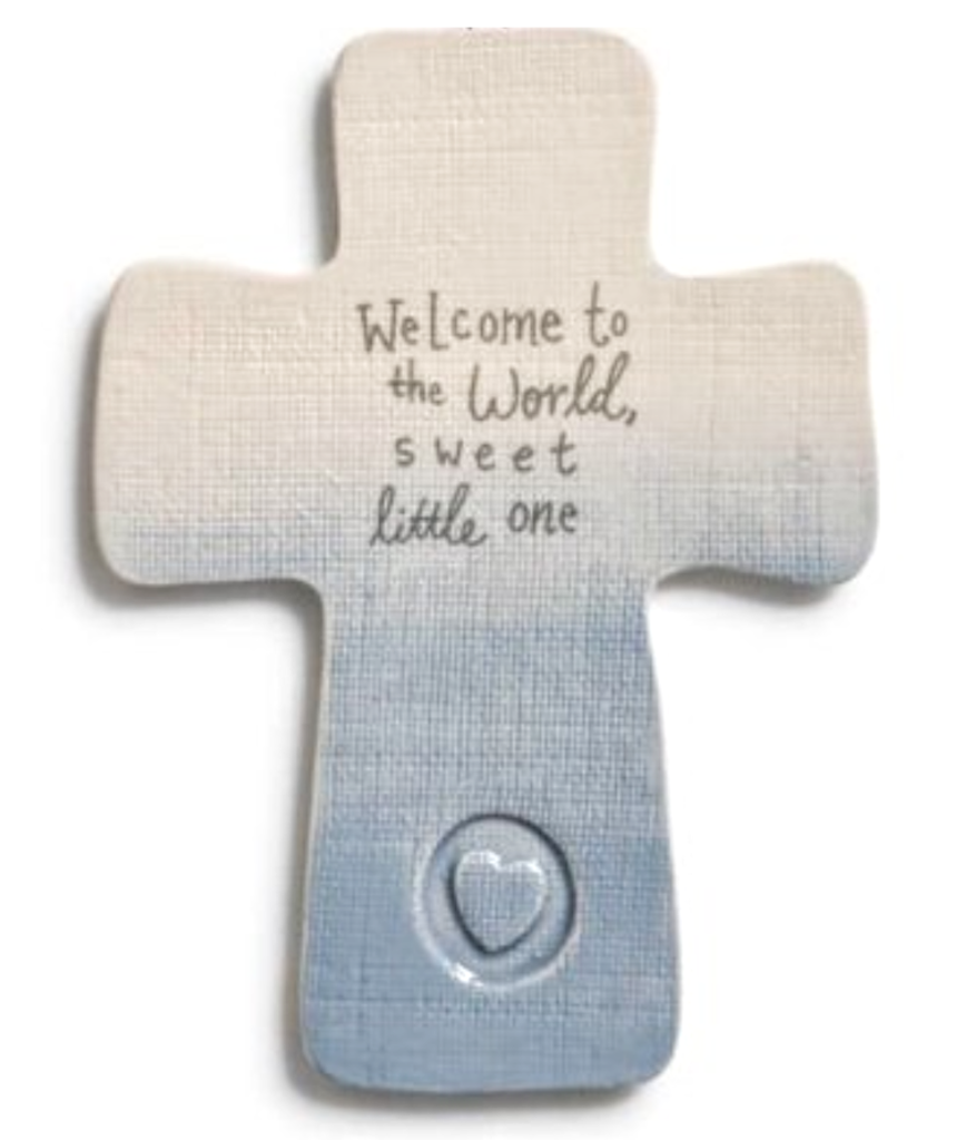 NEW Welcome to the World Cross - Blue 5004700641