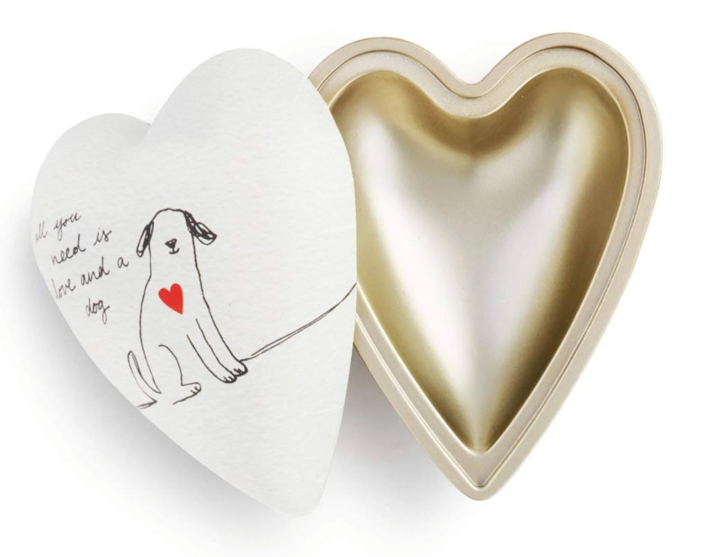 NEW Dog Love Art Heart Keeper 1003480344