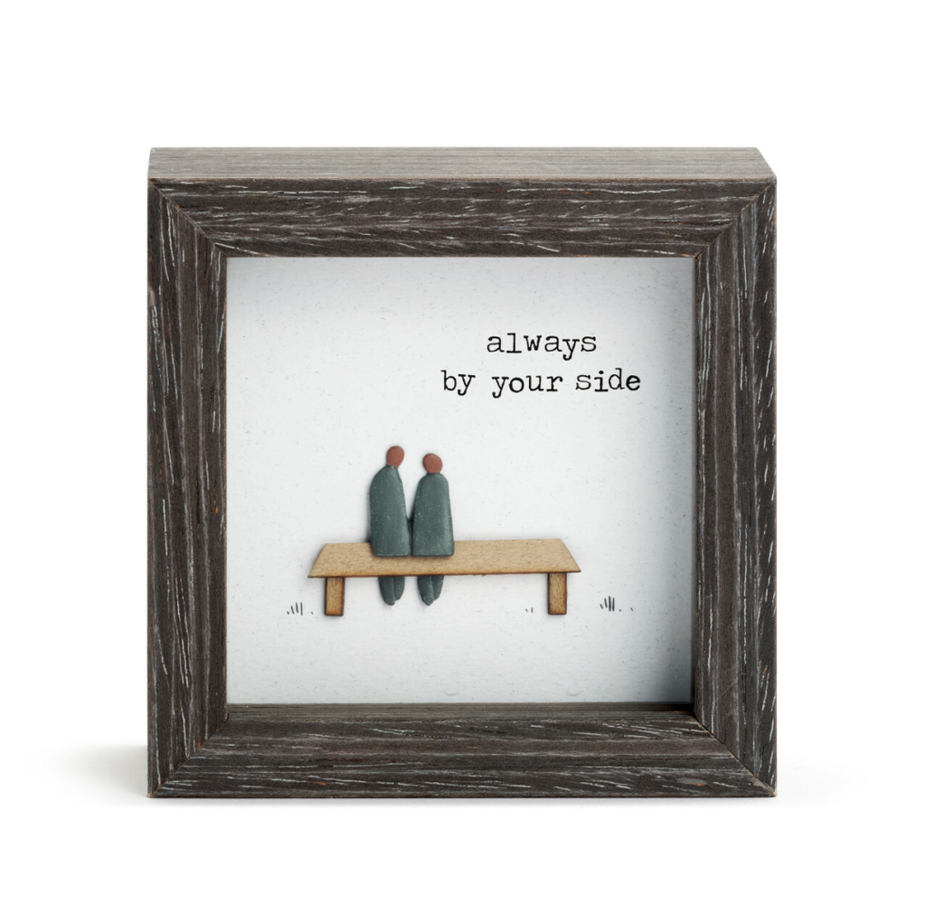 NEW Shadow Box by Sharon Nowlan - Always By Your Side 1004370149