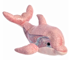 Load image into Gallery viewer, NEW Aurora Destination Nation Plush Sparkles Dolphin #80917
