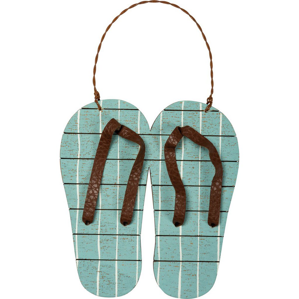 NEW Ornament - Flip Flops - 105667c