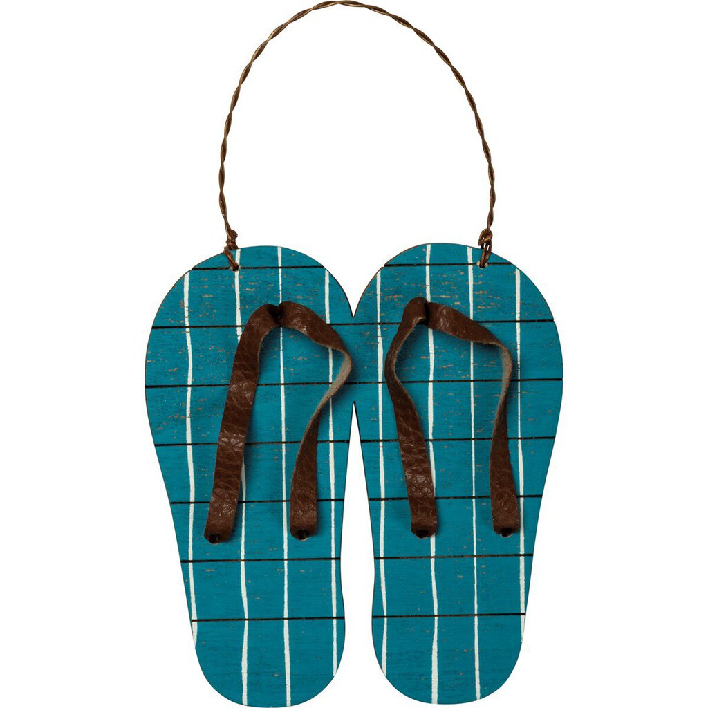 NEW Ornament - Flip Flops - 105667a