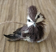 Load image into Gallery viewer, NEW Sisal Bird Ornament - Brown, Tail Feathers to Left

