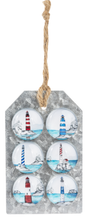 Load image into Gallery viewer, NEW 6-Pc SET Lighthouse Magnets CB178809
